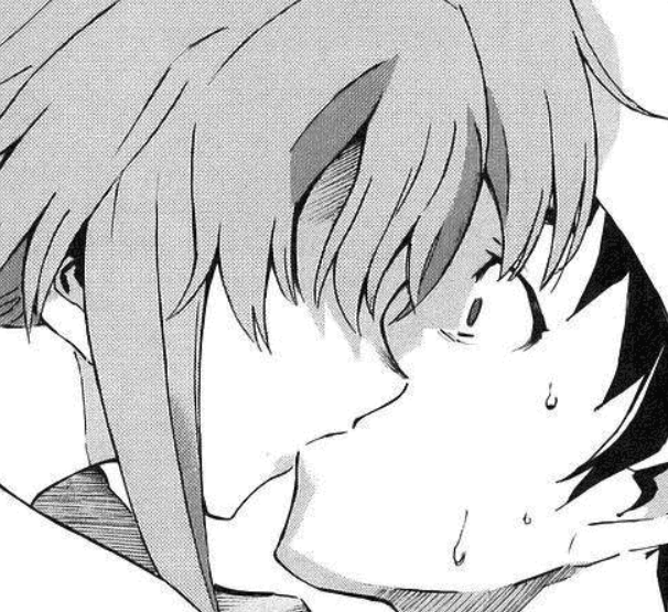 Yuno kisses Yuki in the elevator.